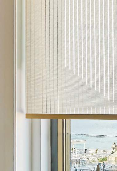 Estor enrollable Ristretto beige detalle